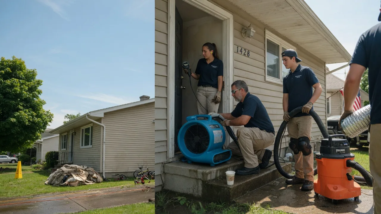 Water Damage Restoration in Wharncliffe, WV near me